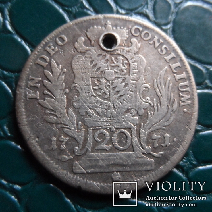 20  крейцеров 1771 серебро     (Э.9.12)~, фото №2