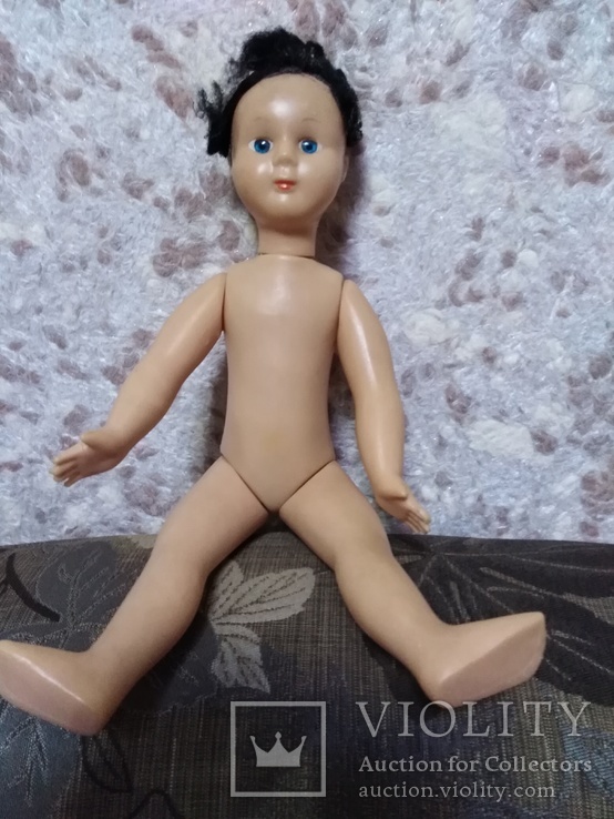 Кукла паричковая на резинках 40 см, фото №2
