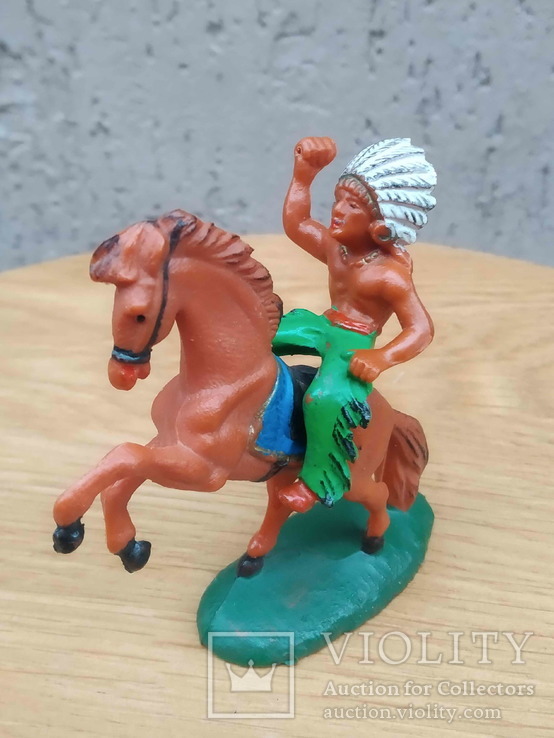 Індіанець на коні, НДР., фото №4
