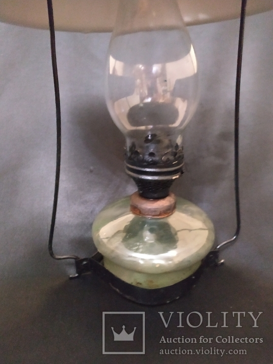 Подвесная старинная красивая лампа, фото №10