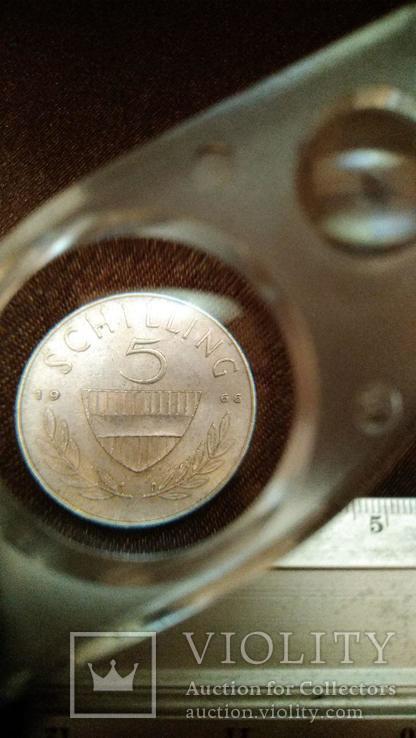 5 шиллингов 1966 года. Серебро. (2602Е1), фото №5