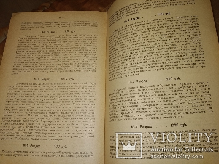 1919 Киев Тарифный Бюллетень нарком труда НЭП, фото №7