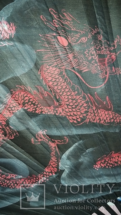 Веер на стену с драконами, фото №3