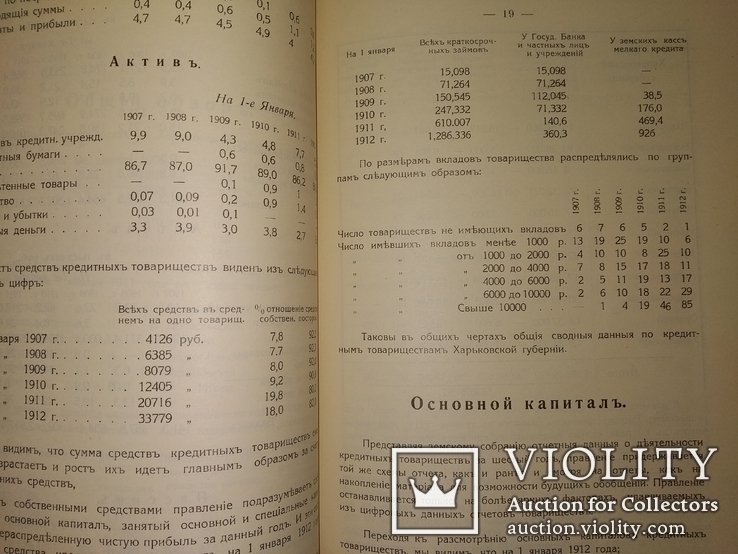 1912 Харьков доклад Губернской Земской кассы мелкого кредита, фото №12