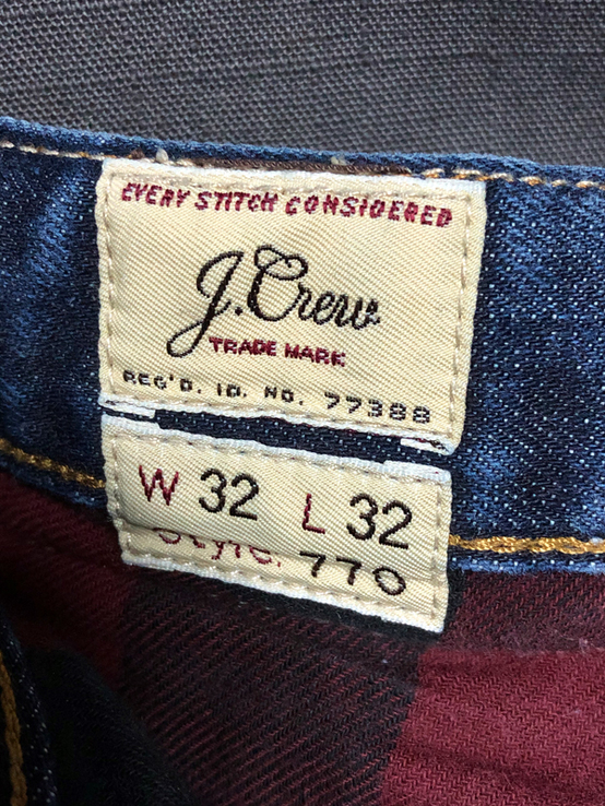 Джинсы с Подкладкой J.Crew размер 32/32, фото №7