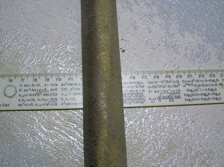 Эбонит стержневой,диаметром 29 мм., фото №3