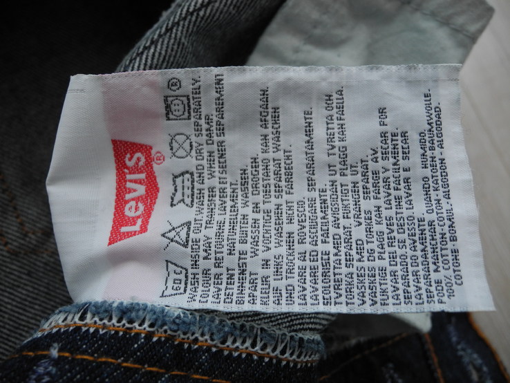 Джинсы Levis 501 32/34 ( Mede in USA ) Сост Нового, фото №8