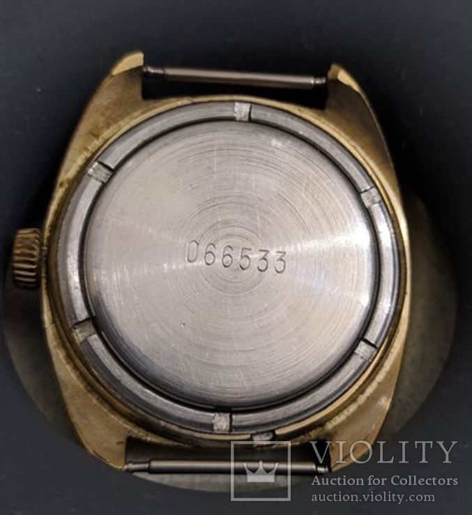 Часы Ракета в позолоте Au made in USSR советские часы, фото №7