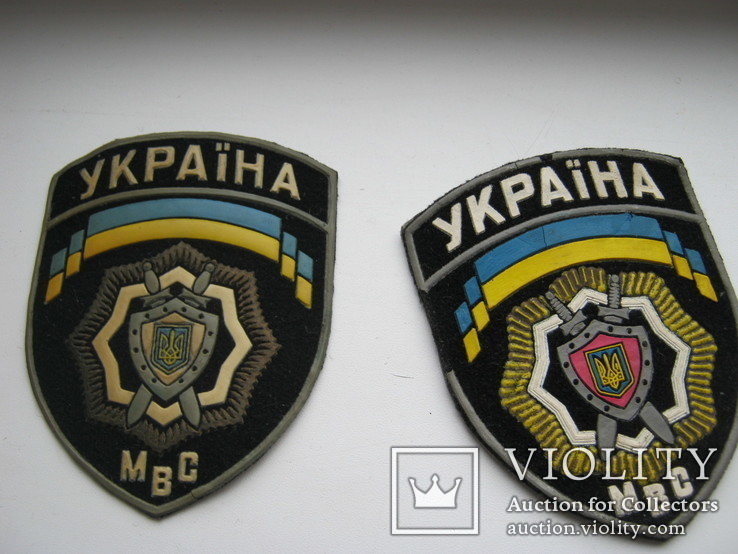 Нашивки украина разные 6штуки 2 охрана, фото №3