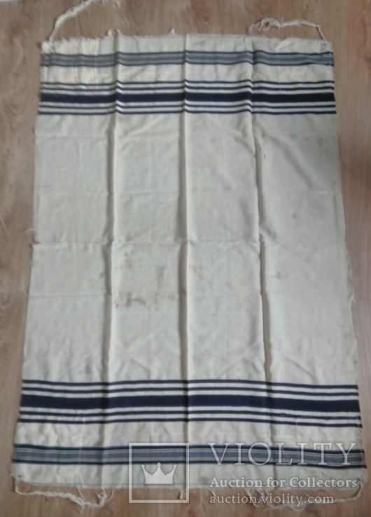 Талит талес еврейский 19 век (с сумочкой) иудаизм иудаика
