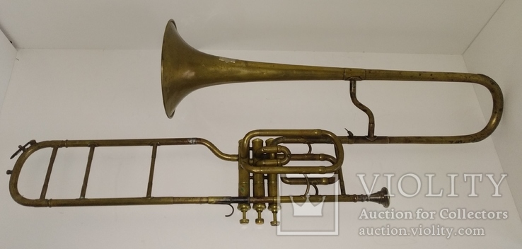 Вінтажна музична труба, фото №2