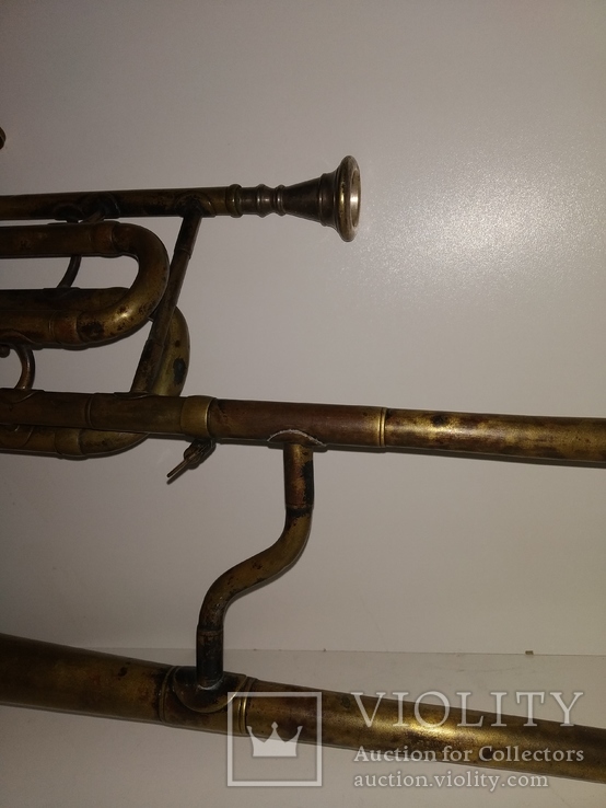 Вінтажна музична труба, фото №9