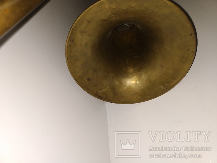 Вінтажна музична труба, фото №11