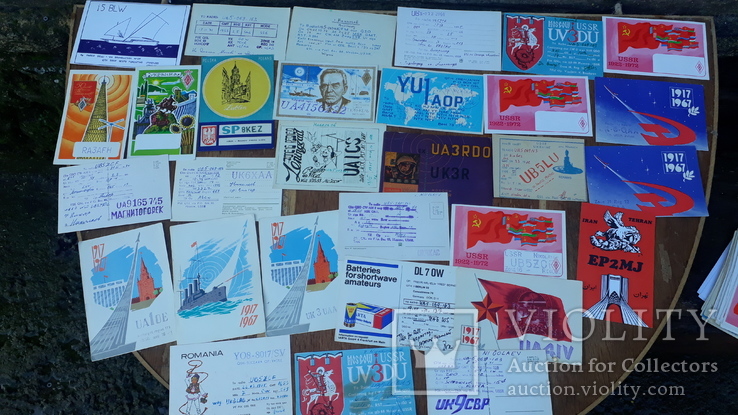 Радиокарточки ,открытки 92 шт СССР, фото №2