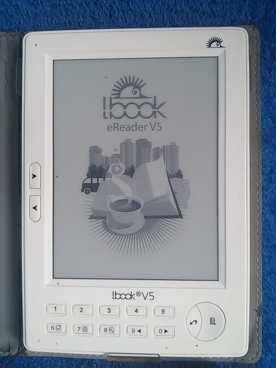 Электронная книга: lBook ereader V5 White+карта памяти 2 GB Сломан разьем зарядки, фото №3