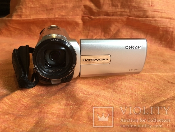 Videokamera Sony DCR-SX65E i statyw, numer zdjęcia 3