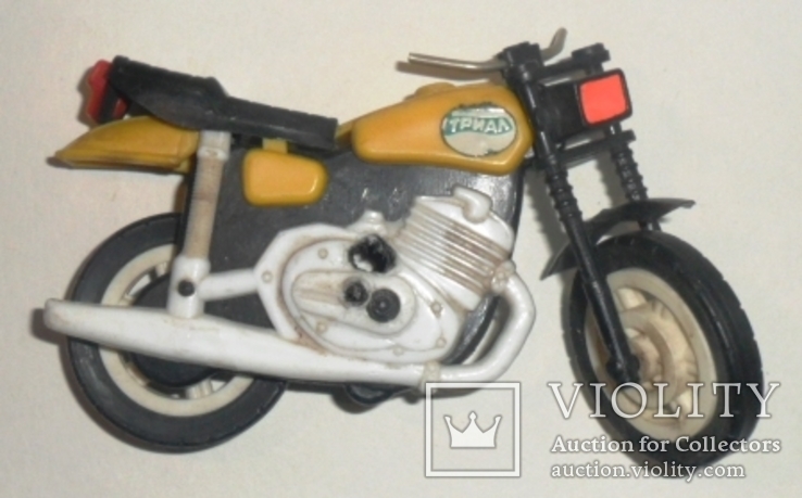 Мотоцикл Триал пластик СССР ремонт, фото №2