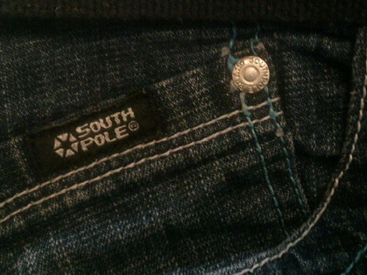 South Pole (Пакистан) - фирменные джинсы с ремнем, фото №8