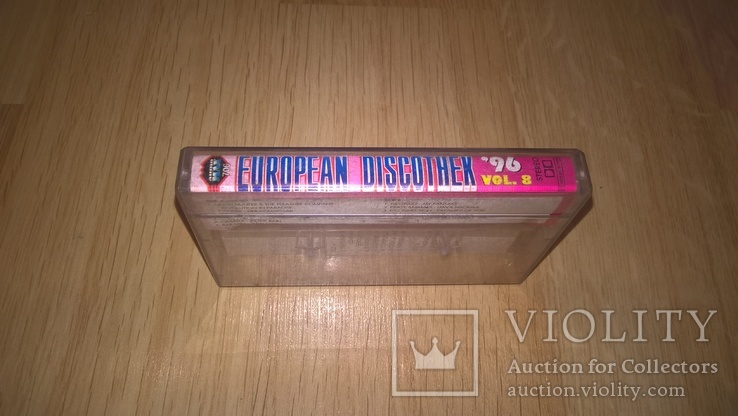 V.A. European Discothek (Vol-8) 1996. (MC). Кассета. Audio Max. Poland., фото №4