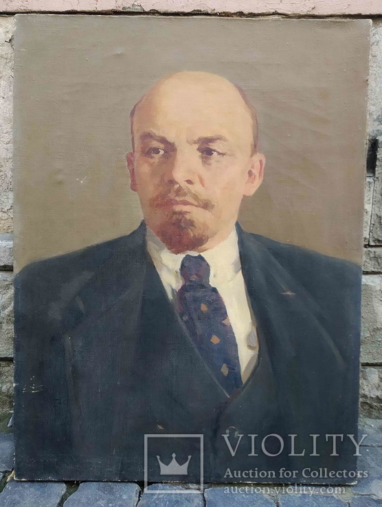 Портрет Леніна, 60-ті рр., Львів, Художній комбінат.