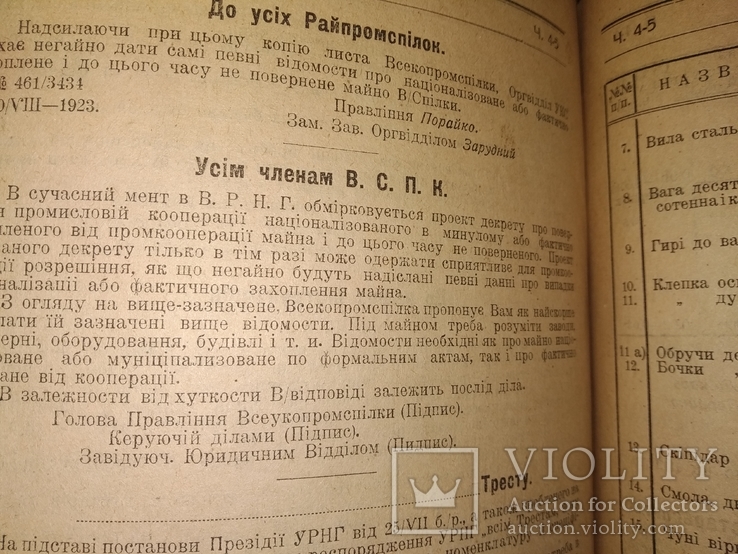 1923 Харьків Бюлетень промислових кооперативів Укркустарспілка, фото №9