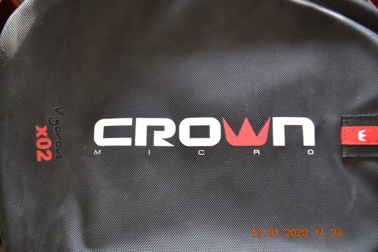 Plecak (do laptopa) Crown 15.6 Vigorous x02 black. Stan nowy, numer zdjęcia 9