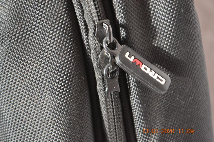 Рюкзак (для ноутбука) Crown 15.6 Vigorous x02 black. Состояние нового, фото №12
