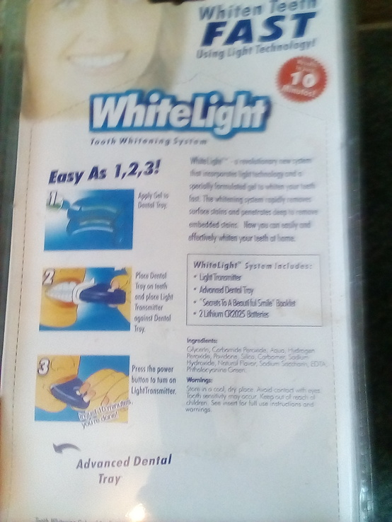 White Light  Отбеливание зубов, фото №3