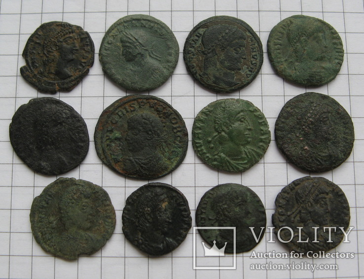 Монеты Римской Империи, 12 штук., фото №6