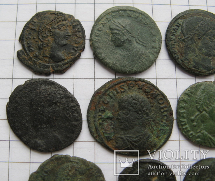 Монеты Римской Империи, 12 штук., фото №8