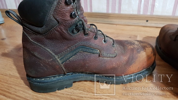 Рабочие американские ботинки RED WING c жестким подноском. Размер 45, фото №7