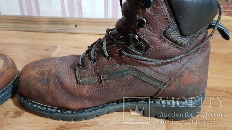 Рабочие американские ботинки RED WING c жестким подноском. Размер 45, фото №8