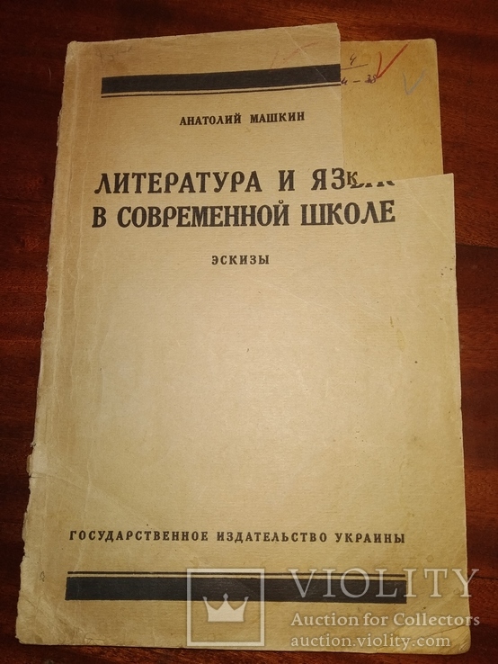 1923 Литература и язык в современной школе . Анатолий Машкин, фото №2