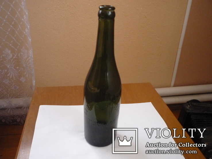 Старая пивная бутылка графа Шенборна Мукачево Австро-Венгрия  -, фото №2