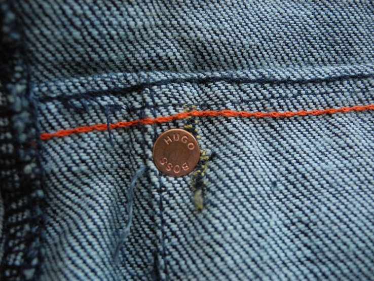 Куртка джинсовая Hugo Boss р. L ( Сост Нового ), фото №6