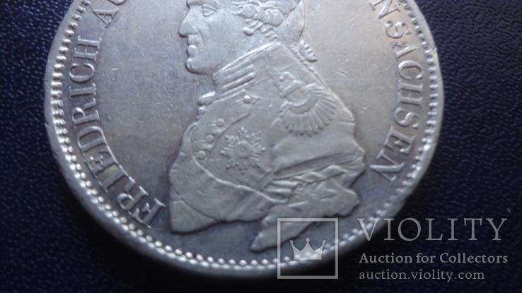 1  талер  1820  Саксония   серебро  (3.3.1)~, фото №4
