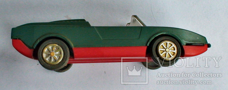 Игрушка машинка СССР гоночная Спорт и Ford Mustang, фото №4
