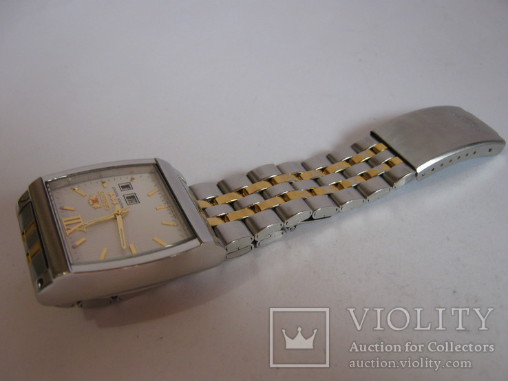 Часы мужские Orient с браслетом. Винтаж., фото №8
