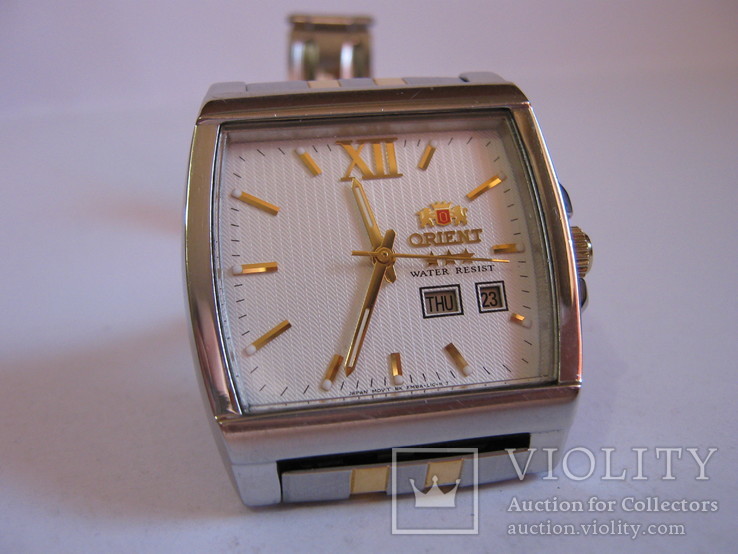 Часы мужские Orient с браслетом. Винтаж., фото №9
