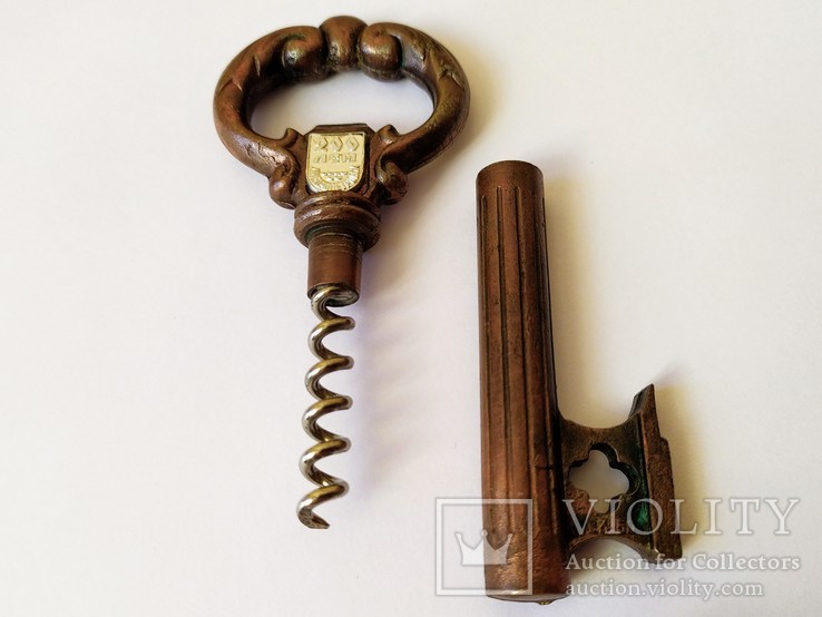 Штопор Ключ Днепропетровск 200 лет 1776-1976 Corkscrew Key Bottle Opener, фото №5