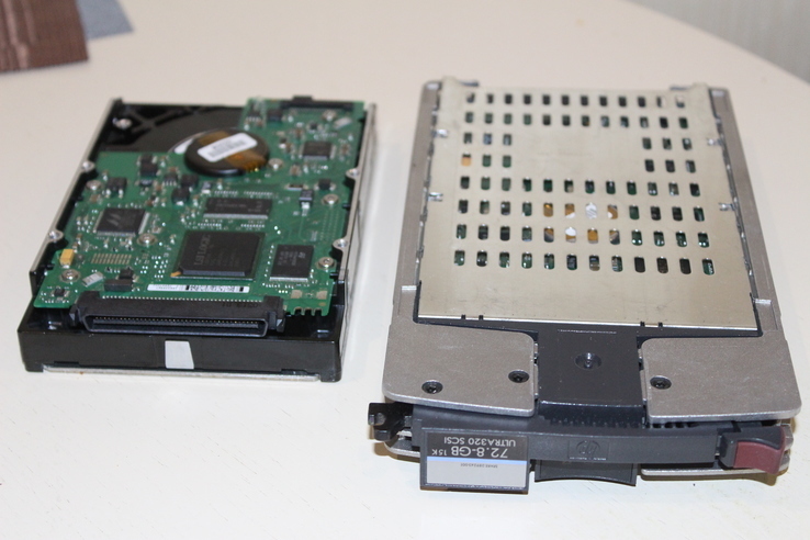 Два жорстких диски HP, 72,8 gb, photo number 6
