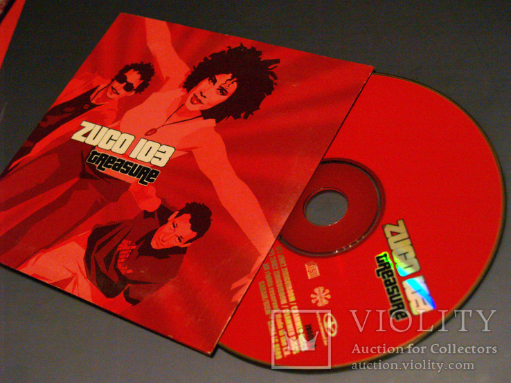Zuco 103 ‎– Treasure  фирм. сингл CD, фото №3