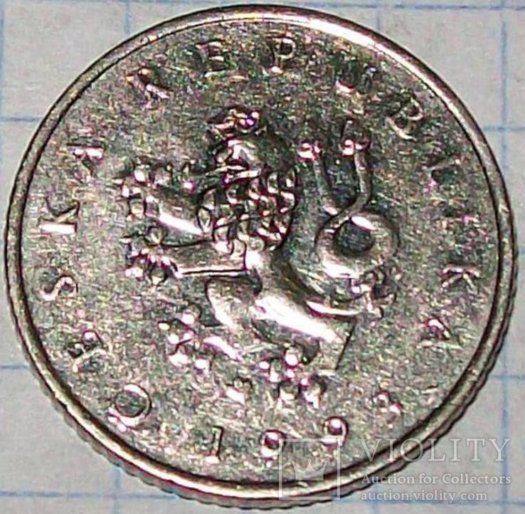 1 крона Чехии, 1993 год., фото №4