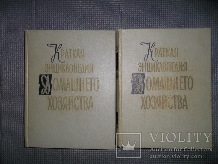 Краткая энциклопедия домашнего хозяйства.В 2 томах.1960 год.