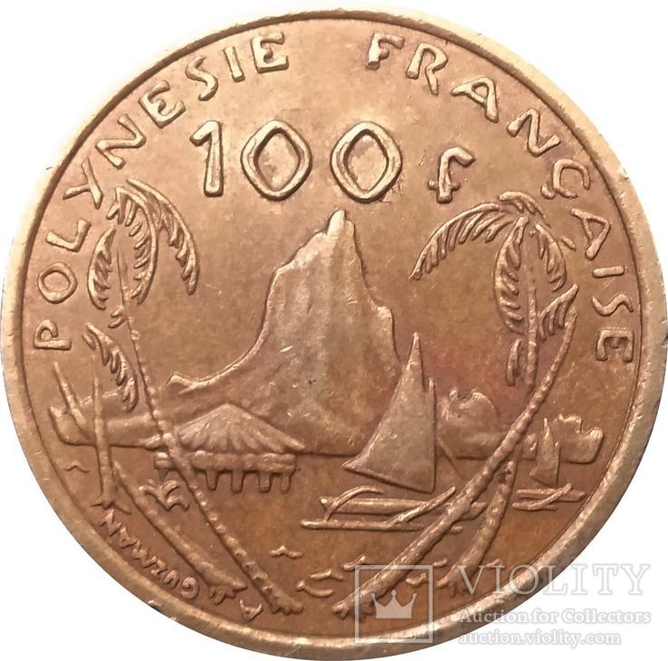 Французская Полинезия 100 франк 2005