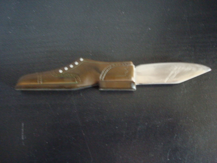Нож,"вертушка" муж.туфель,ручная работа,СССР, photo number 2