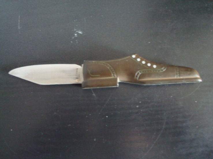 Нож,"вертушка" муж.туфель,ручная работа,СССР, photo number 4