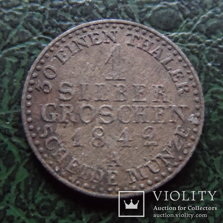 1 зилбер грош 1842 Германия   серебро  ($6.1.44)~