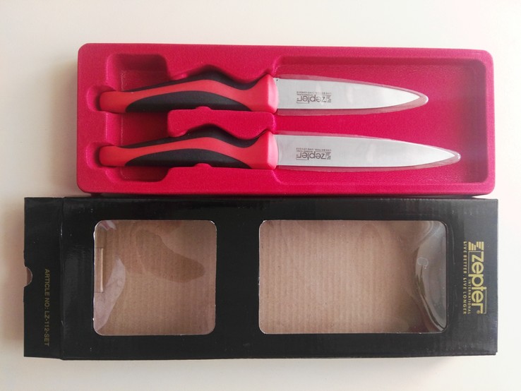 Ножи "Zepter" набор из 2х штук, фото №2