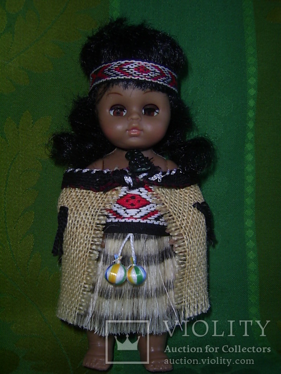 Девочка- индеанка в национальном костюме 18 см, фото №2